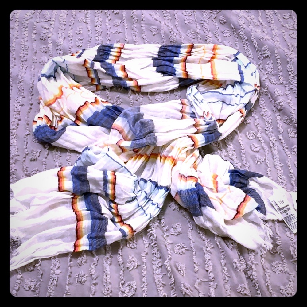 Multi-colored scarf from the GAP